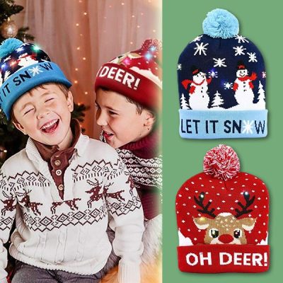 Gorro de Natal com Luzes LED | XBEANIE