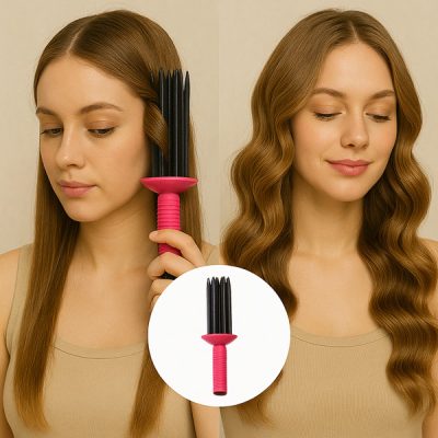 Pente para caracóis sem calor | CURLVIA